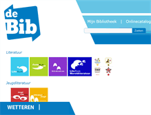 Tablet Screenshot of bib.wetteren.be